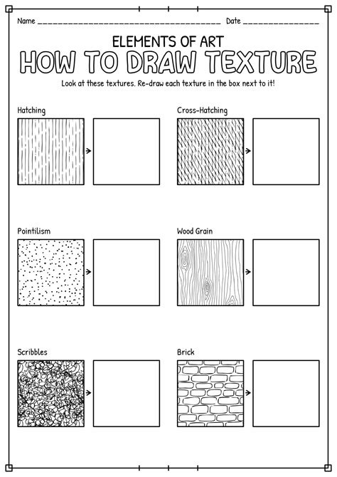 Drawing Texture Worksheet に対する画像結果