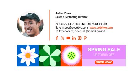 Image result for Spring Photos for Email Signature