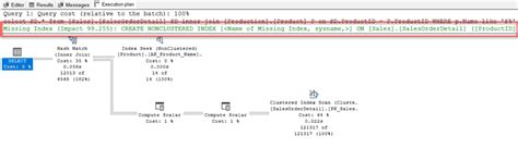 Toradh íomhá ar Query Tuning Index in SQL Server