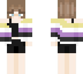 Image result for Minecraft Skins for Non-Binary Pals