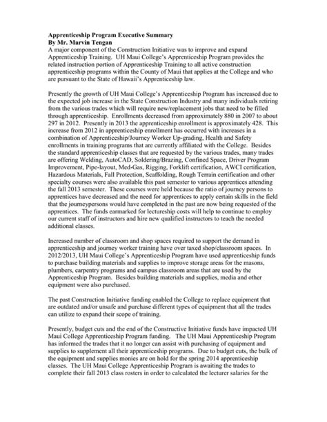 Image result for Examples of Apprenticeship Projects