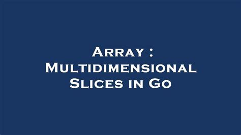Image result for Display Slice Plane of a Multidimensional Array