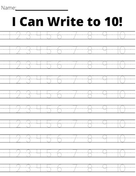 Image result for Number Writing Activity