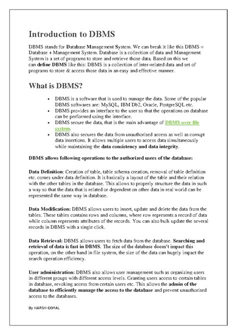 Introduction to DBMS Notes に対する画像結果