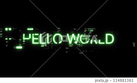 Toradh íomhá ar HelloWorld Text in Computer
