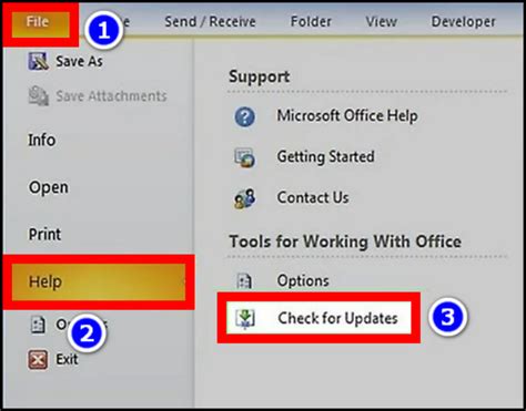 Image result for Check Outlook Updates