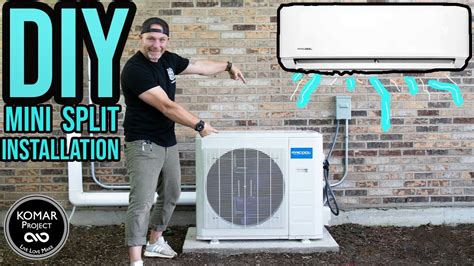 How to Install a DIY Mini Split Air Conditioning and Heat Unit. MR COOL ...