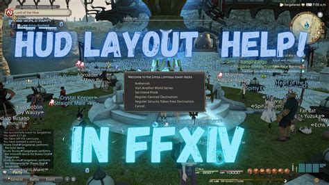 Afbeeldingsresultaten voor FFXIV Player List HUD Guide