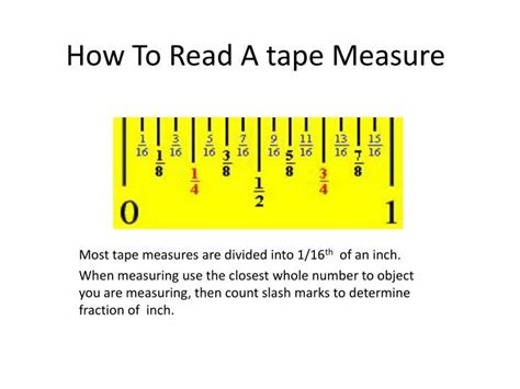 Image result for Basic Tape-Measure Reading