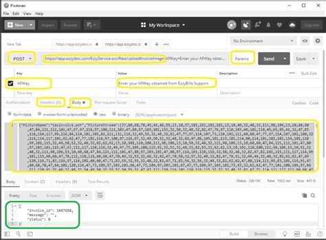 Toradh íomhá ar REST API Example Postman