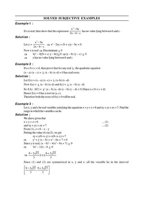 Image result for Quadratic Equation Sample Problems