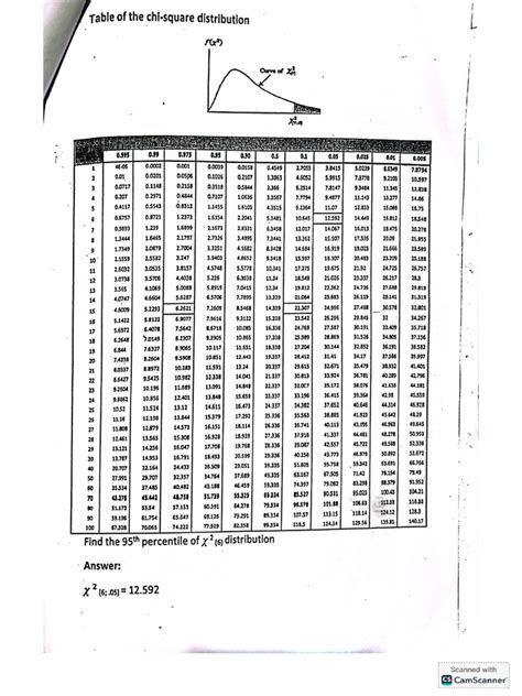 Image result for How to Properly Label Chi Distribution Graph
