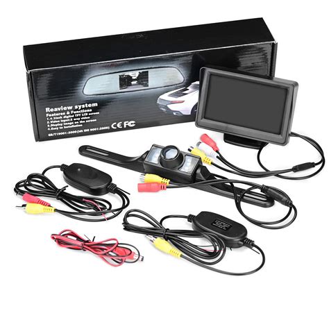 Toradh íomhá ar Wireless Backup Camera Monitor Only