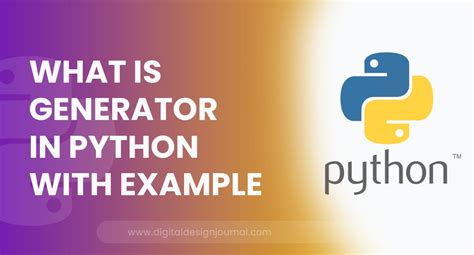 Image result for Python Generator Examples