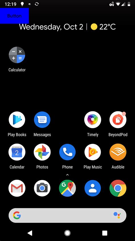 Image result for Android Touch Button Overlay