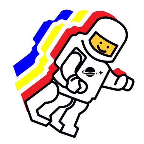 Image result for LEGO Space Logo Sticker
