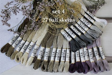 Toradh íomhá ar Cosmo Embroidery Thread Color Chart