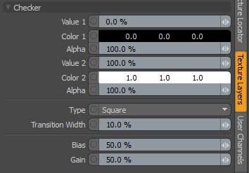 Error Checker Texture に対する画像結果