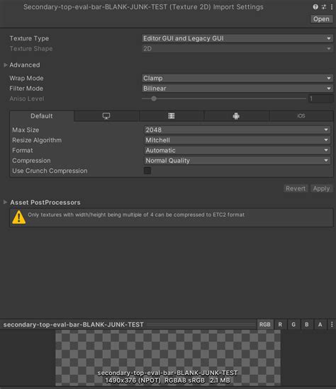 Toradh íomhá ar Unity Textures Blank Texture