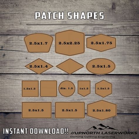 Image result for PES Files Patch Shapes