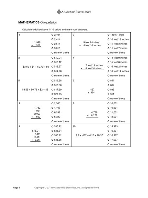 Image result for Math Computation Worksheets CXC