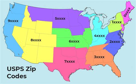 Image result for USPS Zip Code Zone Chart