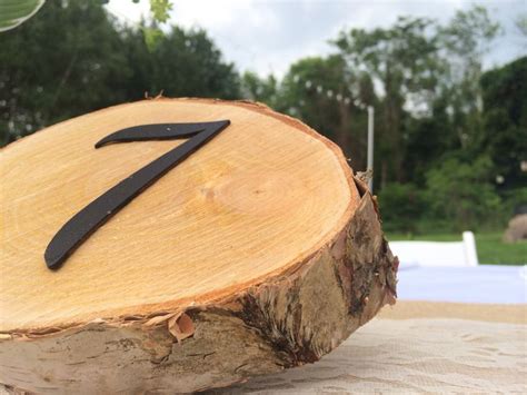 Image result for Rustic Wedding Table Numbers