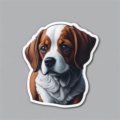 Toradh íomhá ar Screen Sticker Dog