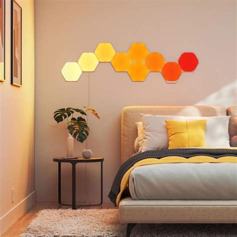 Nanoleaf Hexagon Shapes - Starter Kit (9 Panels) - EKD Online
