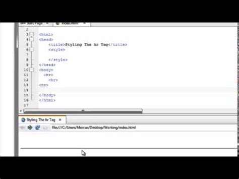 Image result for How to Add Straight Line in HTML