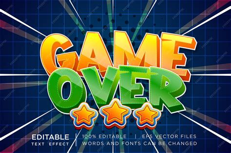 Image result for Game Over Text