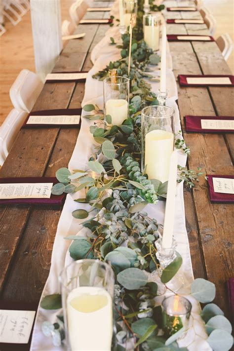Afbeeldingsresultaten voor Rustic Single Stem Wedding Table