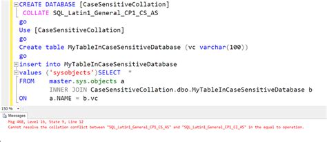 SQL Server Check Table Collation के लिए छवि परिणाम