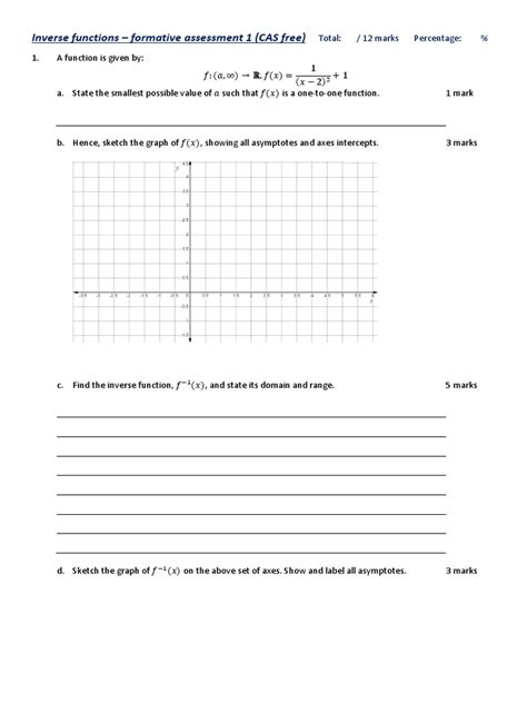 Image result for Inverse Function Math 3 Worksheet