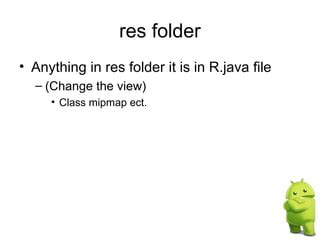Toradh íomhá ar Android Values Screen