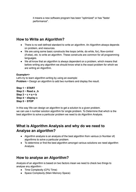 Image result for Notation InDesign Analysis of Algorithm