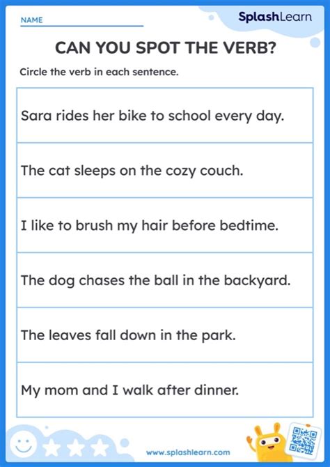 Writing Practice Verbs Grade 2 に対する画像結果
