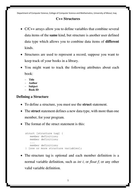 Image result for C++ Structures. Examples