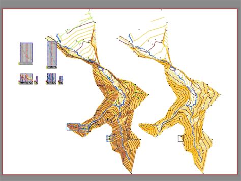Image result for Topographic Map Symbol Library in AutoCAD