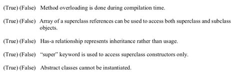 Image result for Java True or False Questions