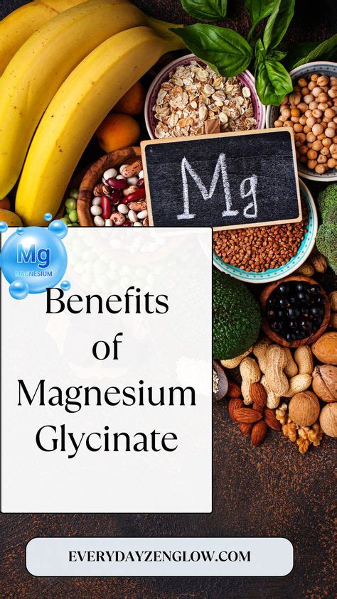 Image result for Benefits of Magnesium Glycinate