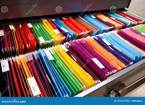 Image result for Color Coaded Filing System