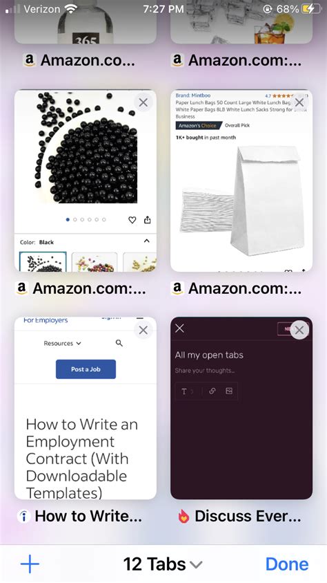 Toradh íomhá ar My Open Tabs