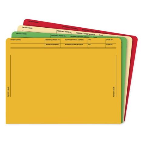 Colored File Envelopes に対する画像結果