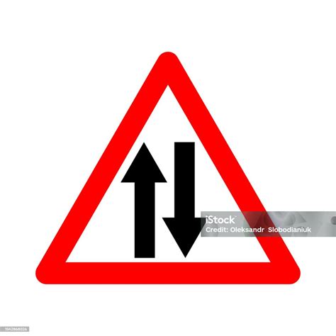 Two Way with Red Line Sign に対する画像結果