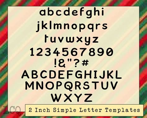 Image result for 2 Inch Letters and Numbers