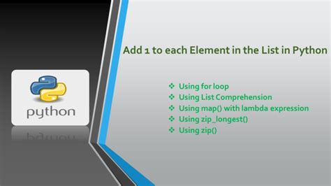 Image result for Python Add 1