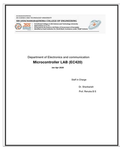 Toradh íomhá ar Microcontroller Lab