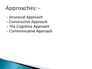 Image result for Structural Approach