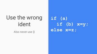 Image result for How to Write Unmaintainable Code